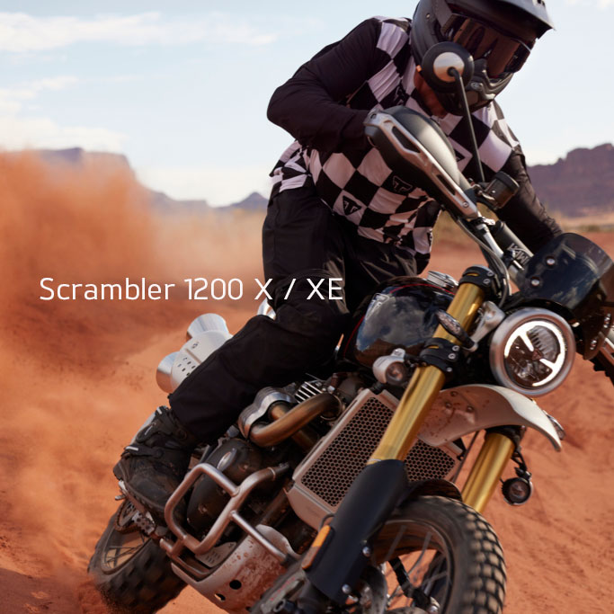 New Scrambler 1200X & XE」登場 – トライアンフ群馬
