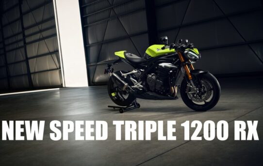 NEW SPEED TRIPLE 1200 RX Limited Edition