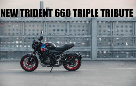 NEW TRIDENT 660 TRIPLE TRIBUTE