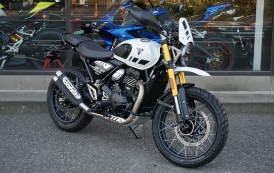 『在庫車両』Scrambler400XC VanillaWhite