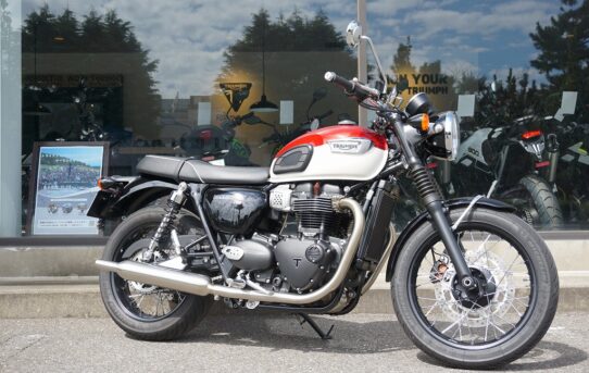 『Thank You Sold』USED Bonneville T100 Carnival Red / Fusion White