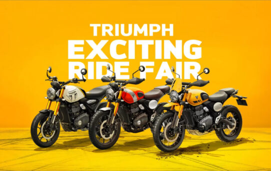 TRIUMPH EXCITING RIDE FAIR 開催!