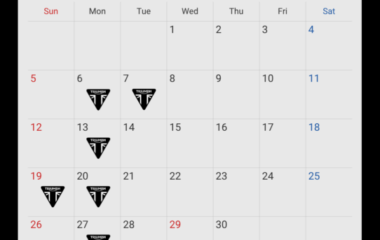 4月・5月の定休日のお知らせ