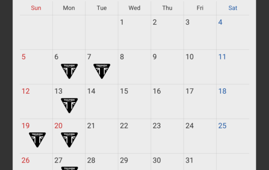 ７月の定休日のお知らせ