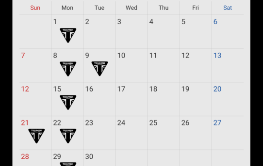 6月の定休日のお知らせ